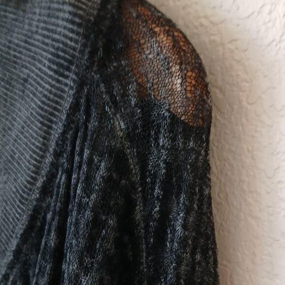 We The Free Free People South Side Thermal In Black Size Medium - Picture 5 of 7